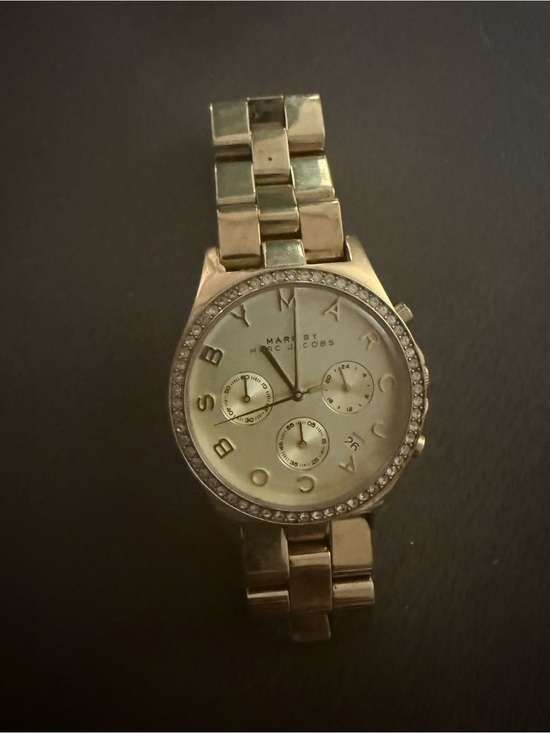 Marc by Marc Jacobs Gold-tone Crystal Bezel Chronograph Watch main image 4
